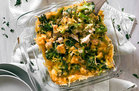 Cheddar Ranch Chicken & Broccoli Bake