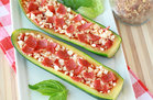 Zucchini Pizza Boats
