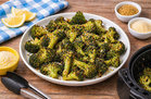 Air-Fryer Lemon Parm Broccoli