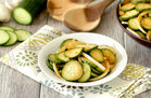 Mmmmm Marinated Cucumber Salad