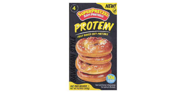 Super Pretzel Soft Pretzels Protein