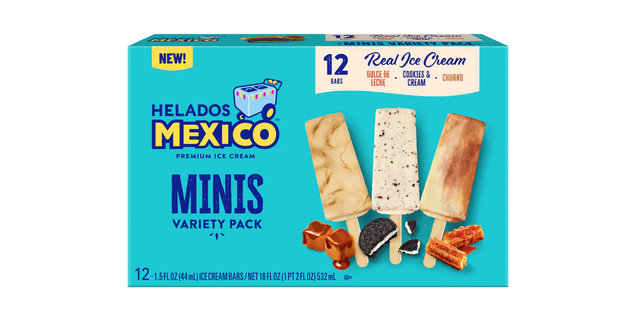 Helados Mexico Premium Ice Cream Minis Variety Pack