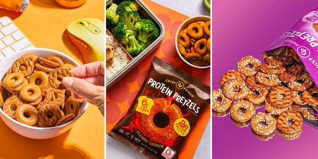 CRISP POWER Protein Pretzels