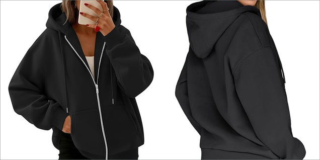 Trendy Queen Women’s Zip Up Hoodie