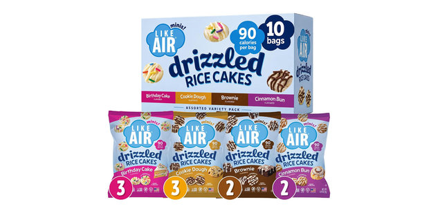 Like Air Minis Drizzled Rice Cakes