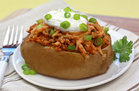 BBQ Chicken Stuffed Potato