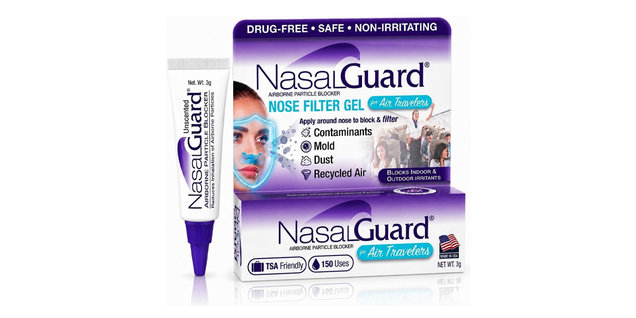 NasalGuard Nasal Filter Gel for Air Travelers