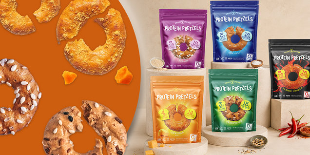 CRISP POWER Protein Pretzels