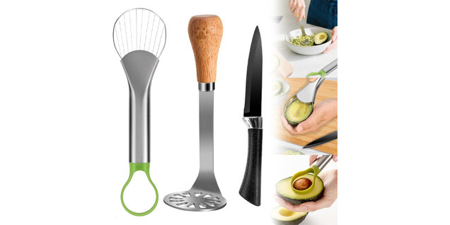 3-in-1 Avocado Slicer Tool Set