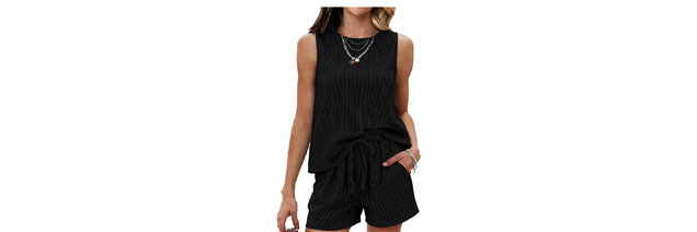 Two-Piece Summer Shorts Set