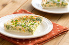 Broc ’n Cheddar Crustless Quiche