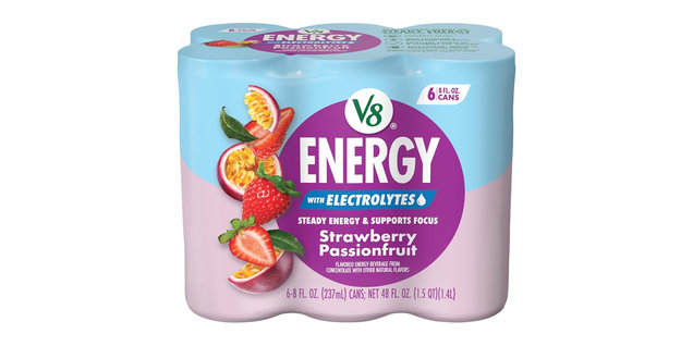 V8 Energy with Electrolytes