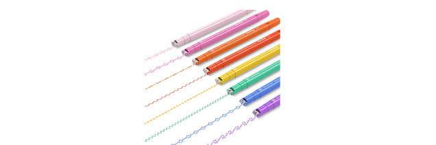 AECHY Dual Tip Pattern Pens
