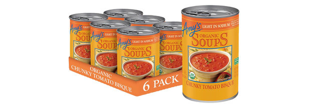 Amy’s Light in Sodium Chunky Tomato Bisque