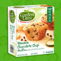 Garden Lites Banana Chocolate Chip Muffins