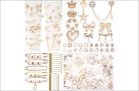 Rhinestone Sock Charms