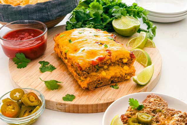 Hungry Girl Healthy Crazy-Good Turkey Taco Meatloaf Recipe