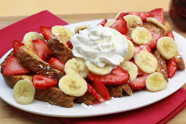 Big Banana-Berry French Toast