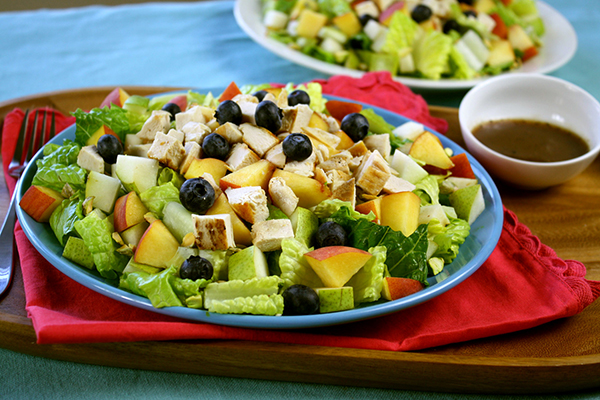 Chick-a-licious Fruity Green Salad | Hungry Girl