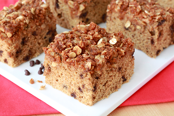 Choco-Chip Coffee Cake | Hungry Girl