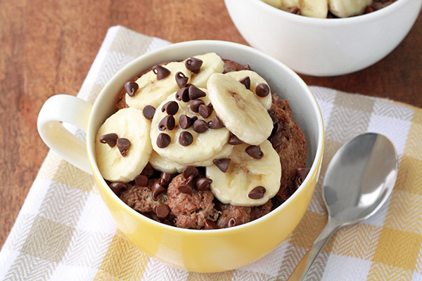 Chocolate-Banana Bread Pudding | Hungry Girl