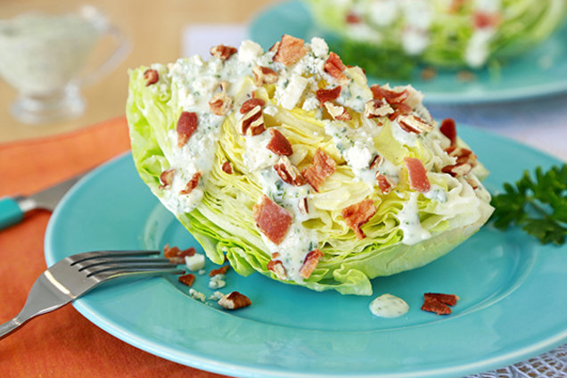 Healthy Green Goddess Wedge Salad Recipe