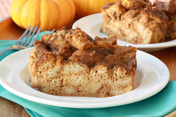 Perfect Pumpkin Bread Pudding Hungry Girl Hg Perfect Pumpkin Bread Pudding