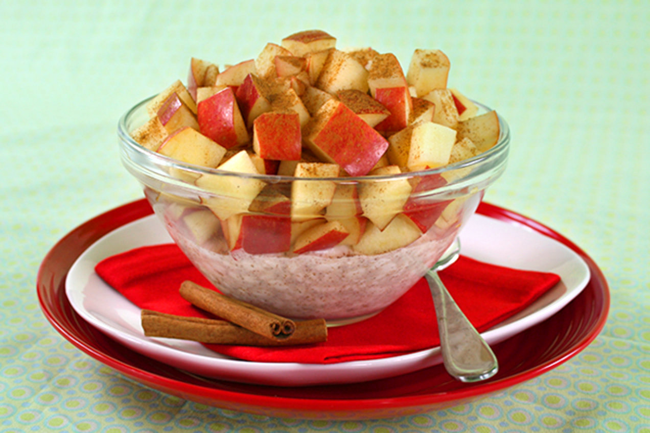 Double0Cinnamon Apple Breakfast Bowl Hungry Girl
