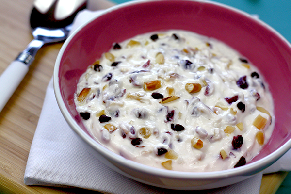 Happy Trail Mix Yogurt | Hungry Girl
