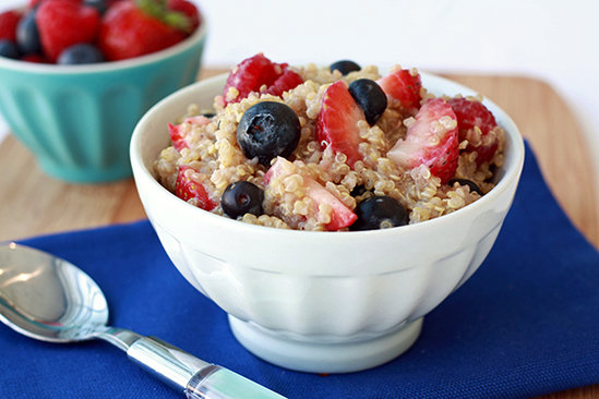 Hot 'n Fruity Quinoa Bowl