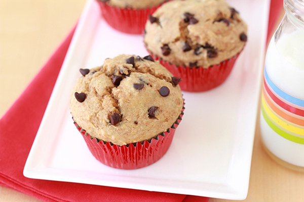 Best-Ever Chocolate Chip Muffins | Hungry Girl