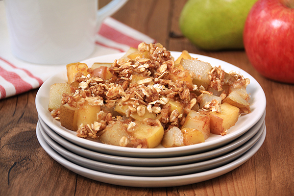 Apple-Pear Crumble | Hungry Girl