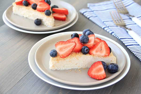 Red, White & Blue Cheesecake | Hungry Girl