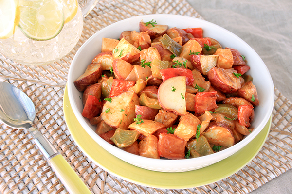 Warm BBQ Potato Salad | Hungry Girl