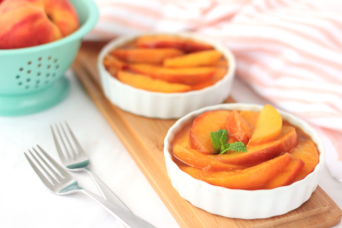 Slow-Cooker Peach Pie | Hungry Girl