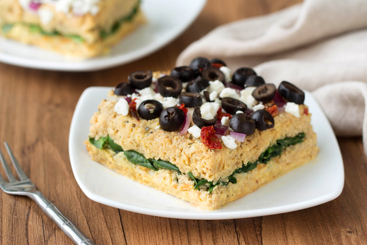 SlowCooker Greek Egg Casserole Hungry Girl