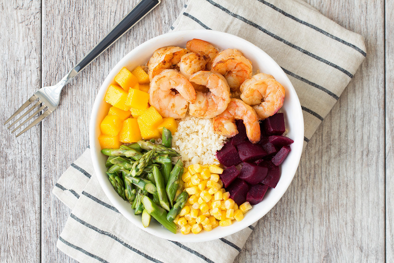 Shrimp 'n Veggie Power Bowl-image
