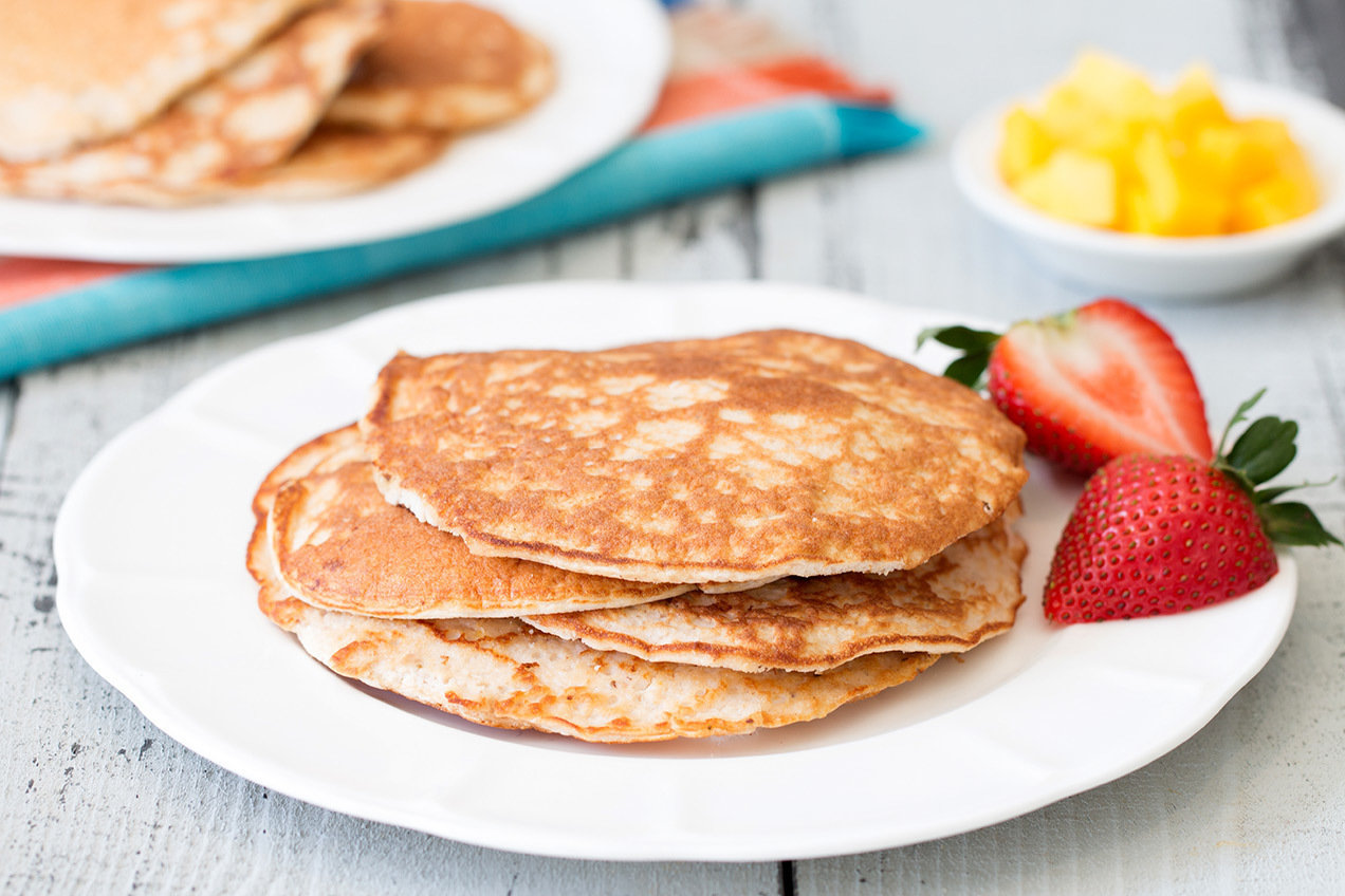 Healthy Blender Pancake Recipes Peanut Butter & Chocolate, Smoothie