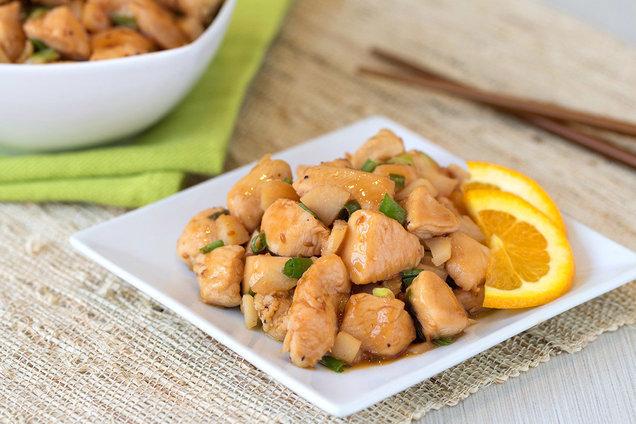 Hungry Girl's Healthy Orange Teriyaki Chicken Recipe