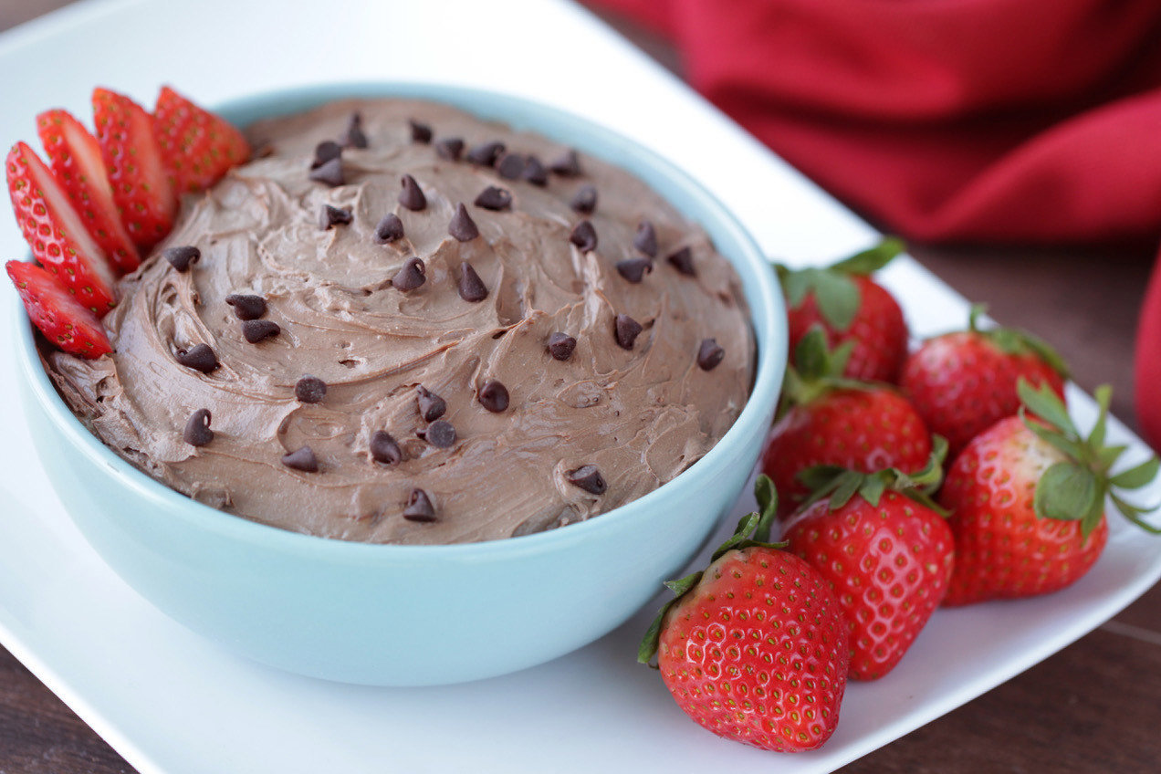 Double Chocolate Cheesecake Dip