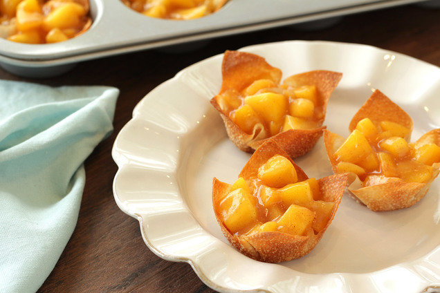 Hungry Girl's Healthy Personal Peach Pies Recipe