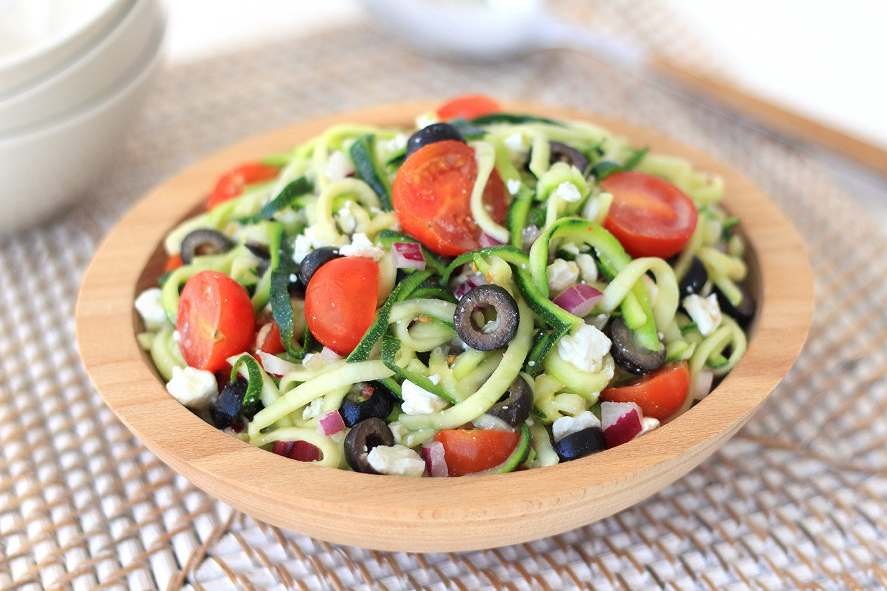 Zucchini-Noodle "Pasta" Salad-image