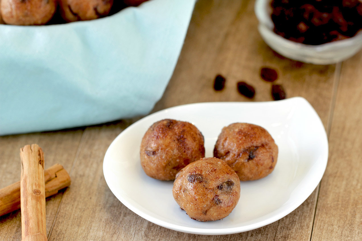 Healthy Cinnamon Raisin Bagel Bites Recipe Hungry Girl