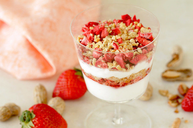 Hungry Girl's Healthy PB&J Parfait Recipe