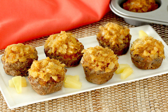 Mini Hawaiian Meatloaves