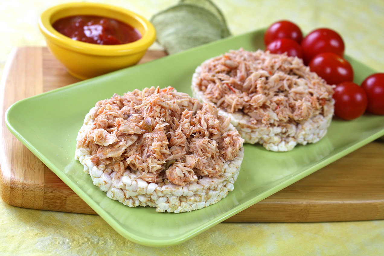 Salsafied Tuna Stacks Hungry Girl