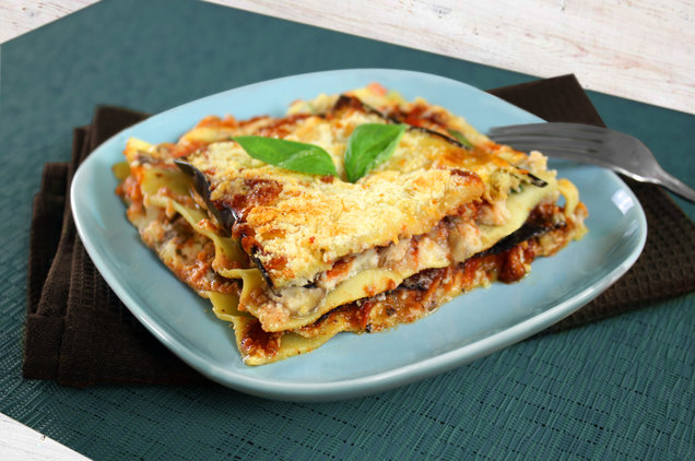 Hungry Girl's Healthy EZ Cheesy Lasagna for Two Recipe