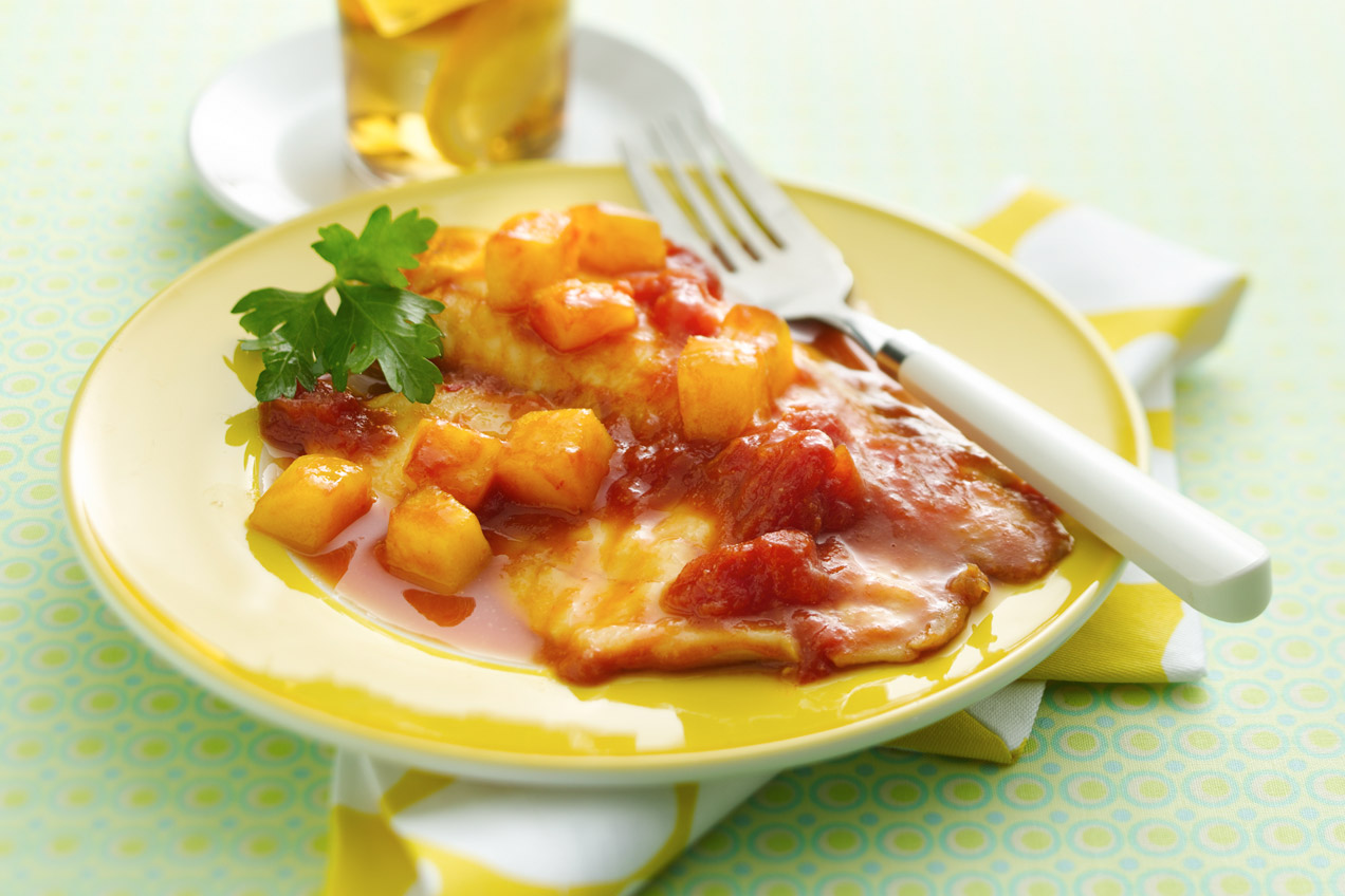 BBQ Mango Tilapia | Hungry Girl