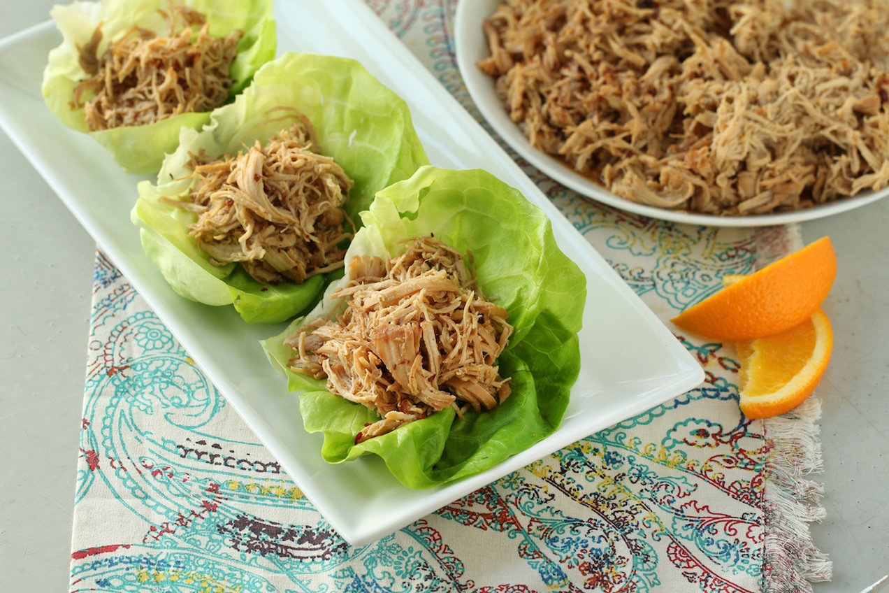 Slow-Cooker Shredded Orange Sesame Chicken-image