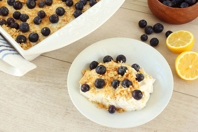 Lemon Blueberry Cheesecake More Healthy Dessert Recipes Under 175 Calories Hungry Girl